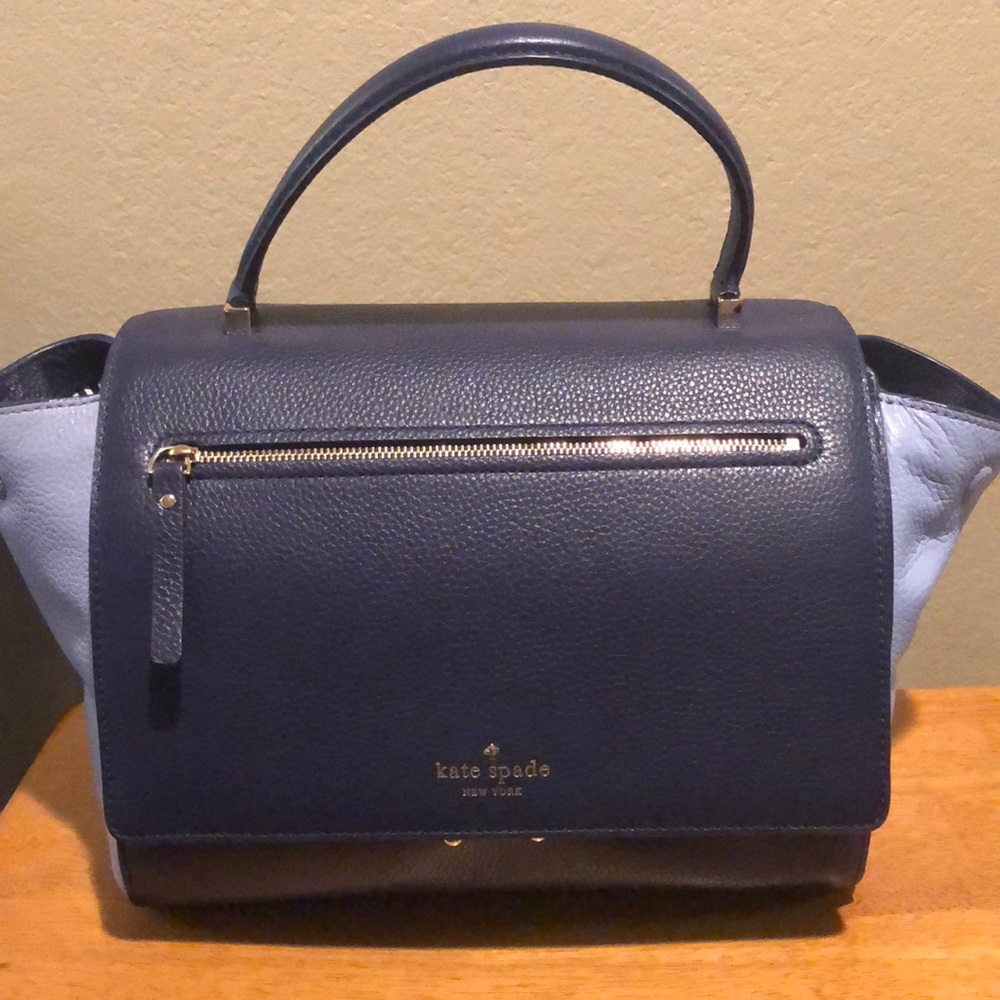 PRICE DROP: Kate Spade Handbag NWOT Satchel in Eggplant